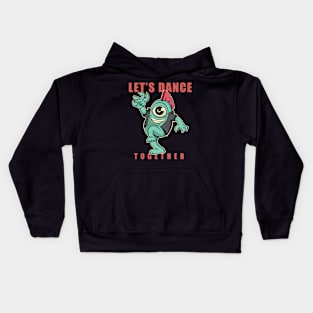 Retro Monster Kids Hoodie